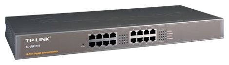 Коммутатор TP-LINK TL-SG1016 16x10/100/1000 Мбит/сек, неуправляемый