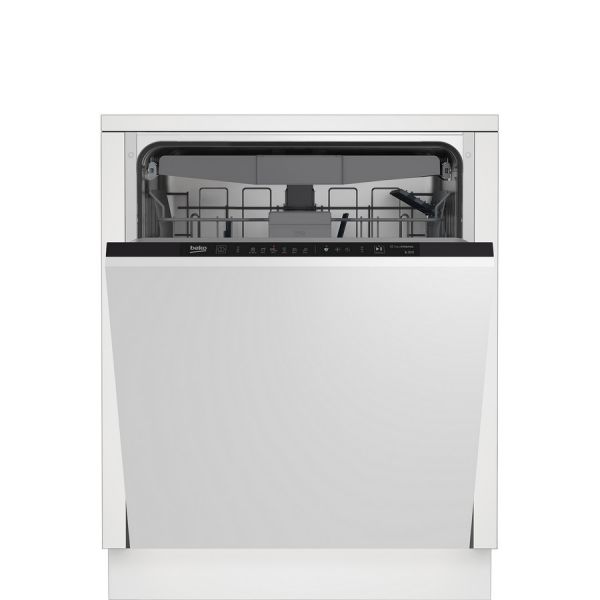 Встраиваемая посудомоечная машина BEKO BDIN16520Q полноразмерная, белый