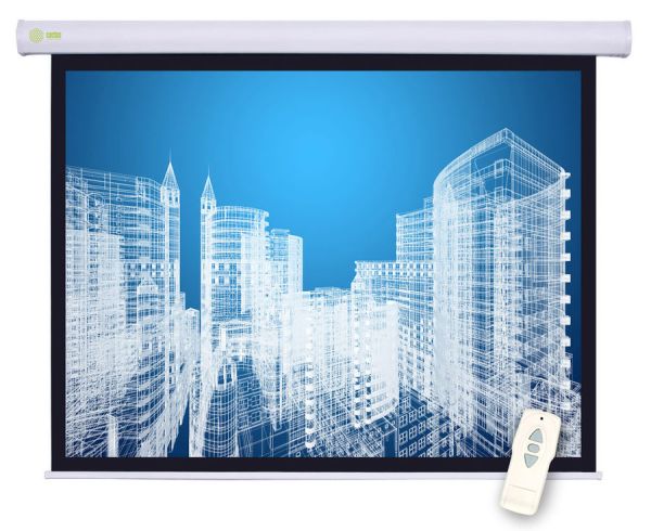 Экран для проектора Cactus Motoscreen CS-PSM-152x203, 203х152 см, 4:3, настенно-потолочный
